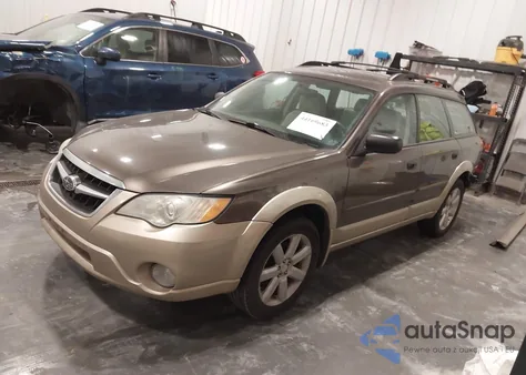 2008 Subaru Outback 2.5I/2.5I L.l. Bean Edition from USA, damaged, VIN 4S4BP61C387363391